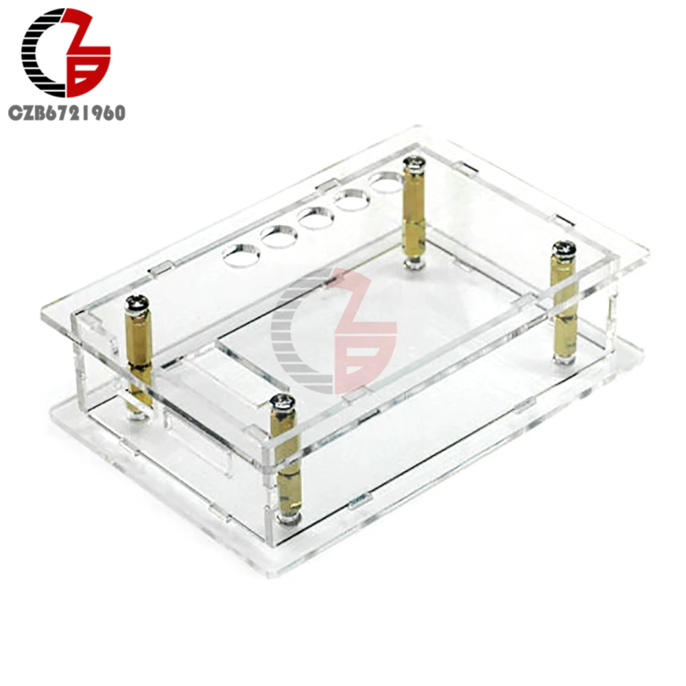 DIY Transparent Housing Case for TDA7492P Bluetooth CSR4.0 Audio Amplifier Board Module