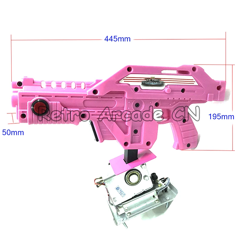 

Arcade simulator shooting game machine spare parts shooting gun with sensor for House of Dead/ALIENS/Paradise 3 in 1 game