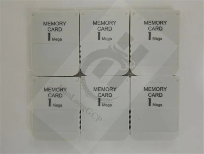 5 قطعة مجموعة الأبيض 1MB 1 متر الذاكرة حفظ بطاقة موفرة لسوني الأداء لسوني بلاي ستيشن PS1 PSX نظام الألعاب 1 ميجا