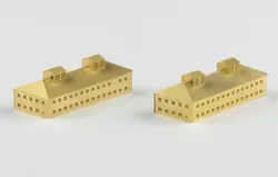 1/700 Dockyard Diorama Accessories - Dockyard building set 4 (Metal Military Building Model,Not Assembled)
