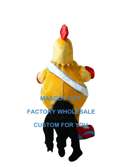 boxer chicken mascot costume custom cartoon character cosplay adult size carnival costume 3540