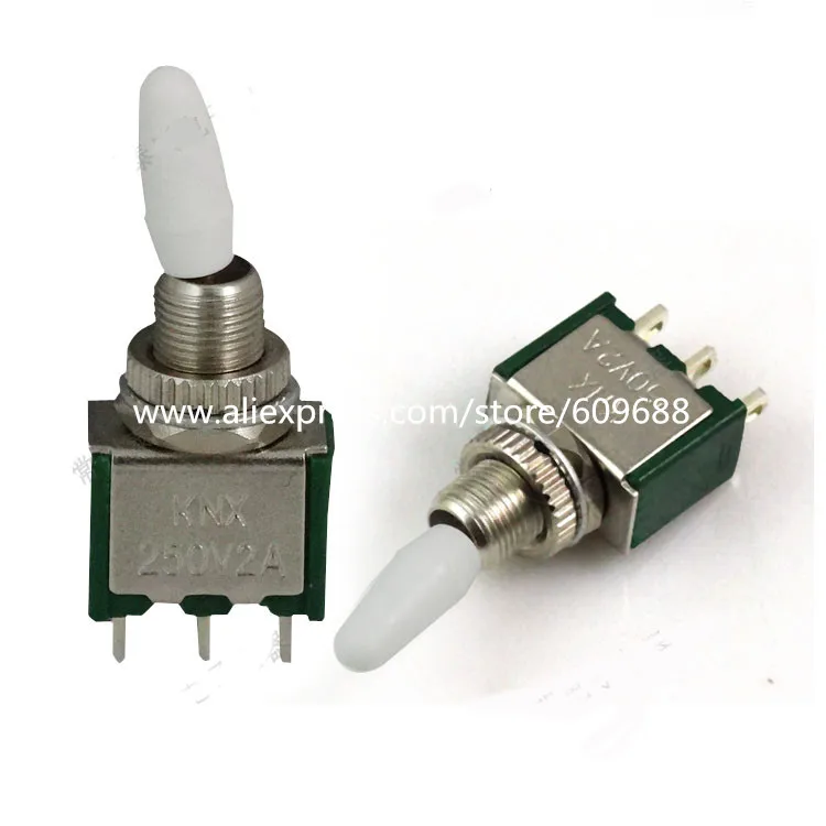 

Тумблер KNX1 * 2 /2A 250В Buttn переключатель 3 контакта