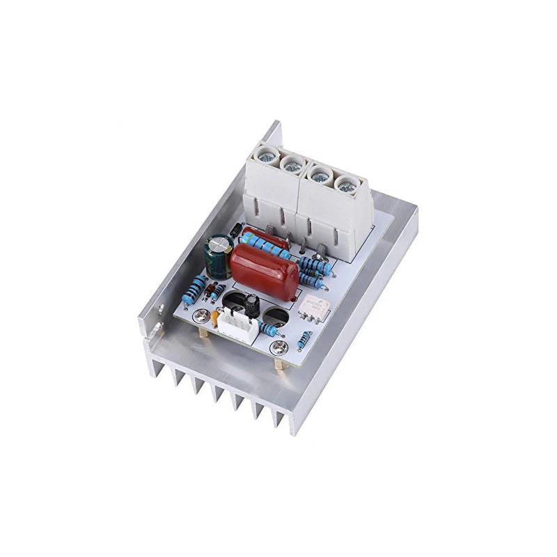 Digital Control Scr Electronic Voltage Regulator 10-220v Speed Control Dimmer Thermostat + Digital Meters Ac 220v 10000w 80a