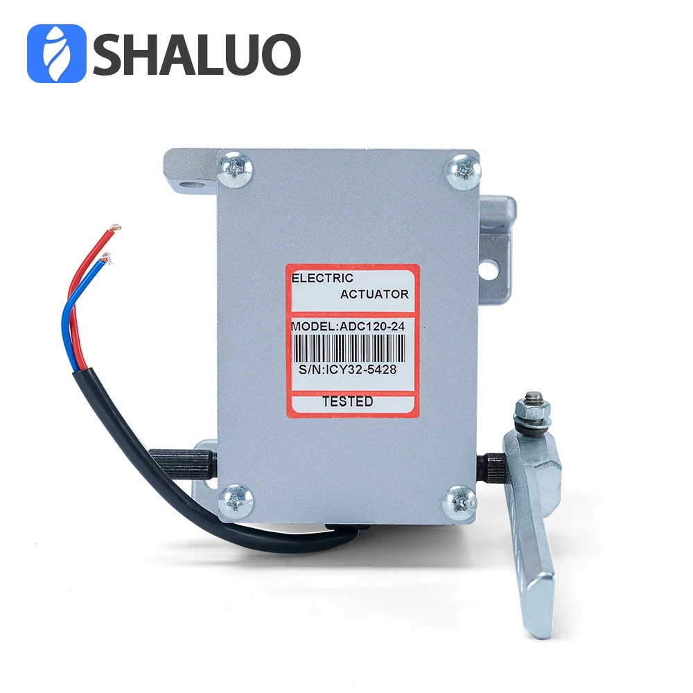 ADC120 Diesel Generator Engine Actuator Electronic Governor Fuel Pump Linear Rotor External Type Actuator Genset Part 12V 24V