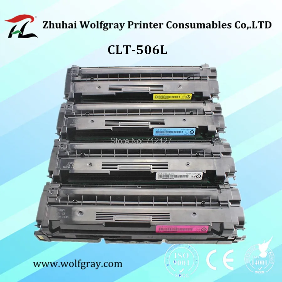 

Remanufactured CLT-506L clt-506s 506l 506s clt-k506l clt-k506s color toner cartridge for SAMSUNG CLP680 CLX6260