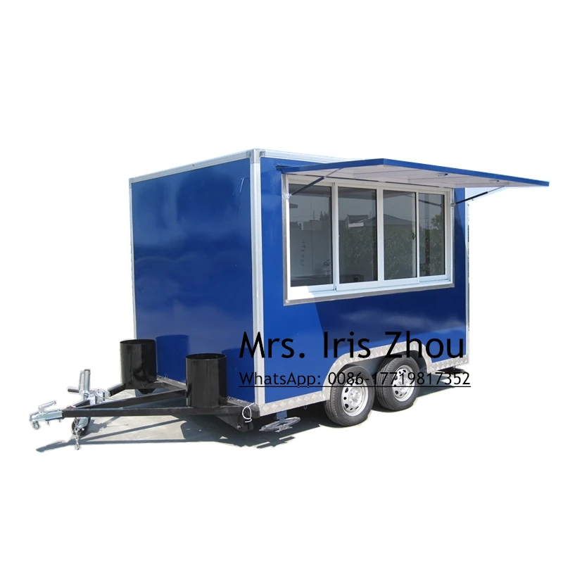 Mobile Restaurant Truck For Selling Fast Food Food Trucks Popcorn Food Trucks Mobile Food Trailer