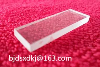 Sapphire Square-Al2O3 Single crystal substrate-25.4mm*25.4mm*0.4mm-Window film-Epitaxial coating-single polishing