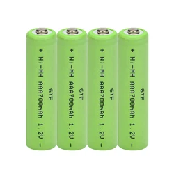 New 1.2V AAA Battery 700mah Ni-Mh AAA Rechargeable Battery 3A for LED Light Camera Remote Control Clock Wireless Mouse Keyboard