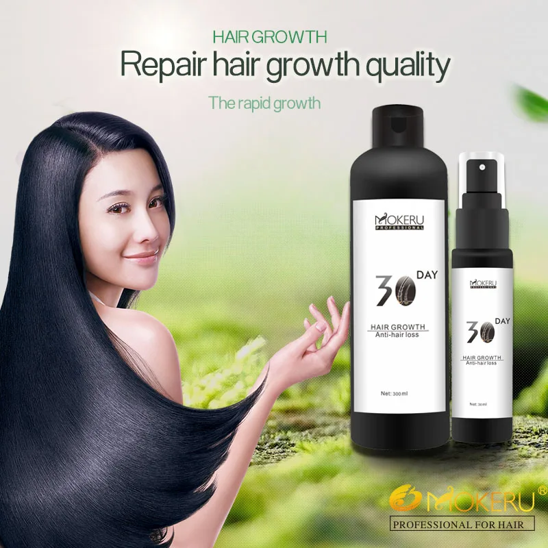 

Mokeru Professional Hair Growth Oil Organic Castor Liquid Spray Hair Regrowth Serum Oil Anti Hair Loss Products For Men Women