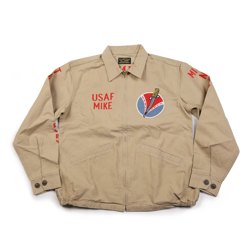 NON STOCK Vietnam War Embroidery Tour Jacket Mens Military Coat Outwear Yokosuka