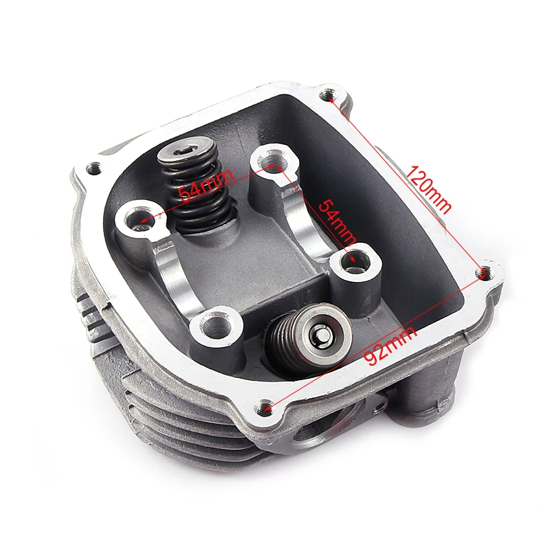SCOOTER PARTS MOTORCYCLE PARTSGY6 125 150CC 157QMJ CYLINDER HEAD FOR GY6 SCOOTER MOPED GO KART ATV SUNL TAOTAO Bore 57.4mm