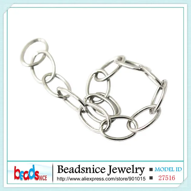 Beadsnice ID27516  pure 925 sterling silver jewelry chain extender handmade necklace extender wholesale in factory price