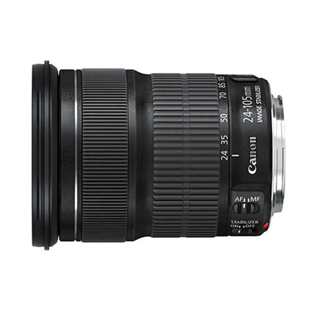 New Canon EF 24-105mm f/3.5-5.6 IS STM Stand Zoom Lens ( White Box )