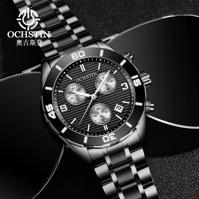 

2019 OCHSTIN New Fashion Mens Watches Top Brand Luxury Military Quartz Watch Sport Chronograph Watch Men