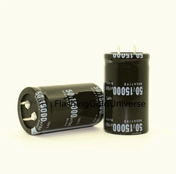 10PCS   50V 15000UF 15000UF 50V  Electrolytic Capacitor volume 30X50mm New and Original best quality