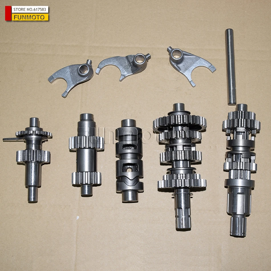 

gearshaft/Variable speed drum/reverse gears/forks suit for 167fml 200cc/ Zongshen wind cool CG200/CG250