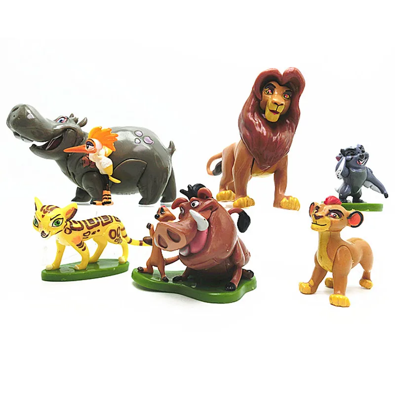 6-12pcs The Lion King Simba Nala Timon Model Figure PVC Action Figures Classic Toys Best Christmas Gifts Doll Toys for Children