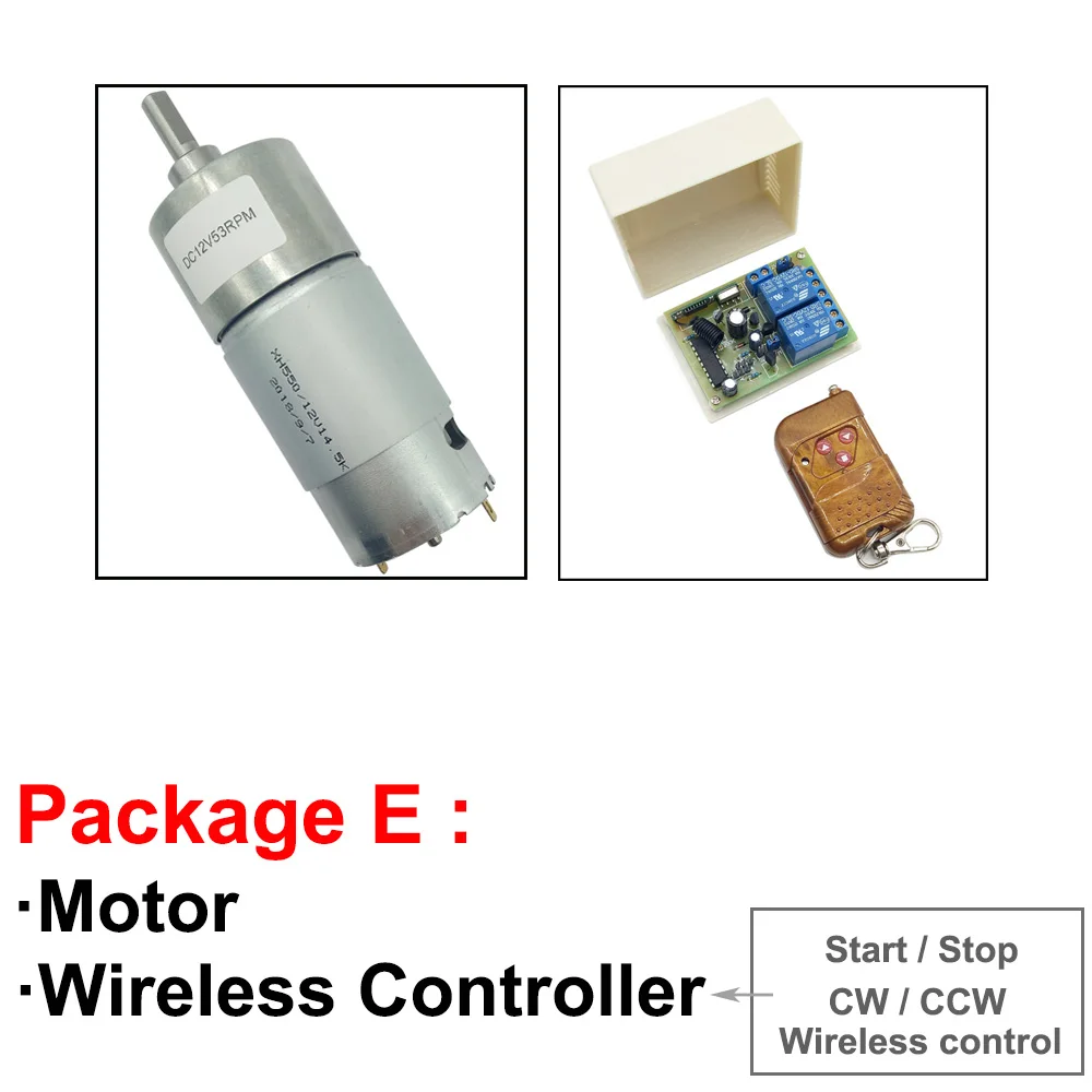 6V 12V DC Reduction Motor Low-Speed Reversible And Adjustable Speed All Metal Gear Motor For Smart Devices
