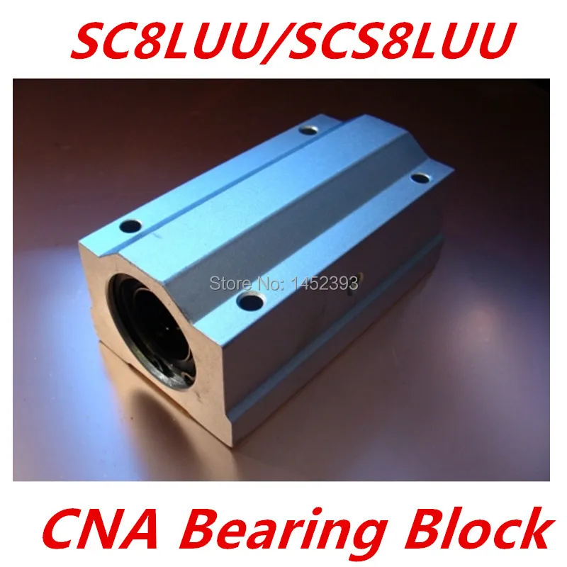 

Free shipping 4pcs/lot SC8LUU SCS8LUU 8mm Linear Ball Bearing Block CNC Router pillow for XYZ