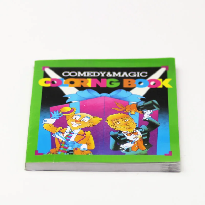 Comedy Small Size Coloring Book Magic Books Close-Up Street Magic Tricks Grimoire Spellbook Children Magic Puzzle Toy