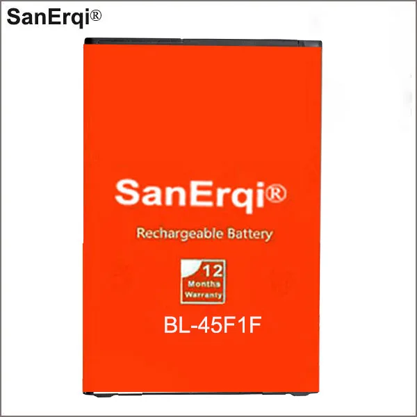 SanErqi BL-45F1F 2410mAh Battery for LG k8 K4 K3 M160 LG Aristo MS210 2410mAh X230K M160 X240K LV3 (2017 version K8)