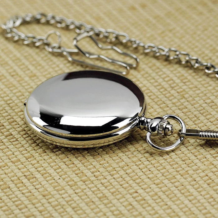 Pocket Watch Men Ngắn Gọn Bạc Vòng Vintage Xem Thời Trang & Giải Trí Vòng Cổ Cho Nam Giới Trẻ Em Món Quà Tốt Nhất Pocket Đồng Hồ