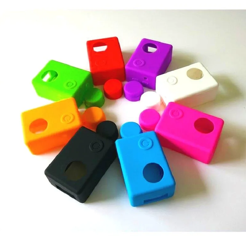 Clownfish Soft Silicone Camera Protective Case Bag for SJCAM SJ4000/SJ5000 SJ7000 C30 EKEN H9 Lens Cap lens Cover Action Camera