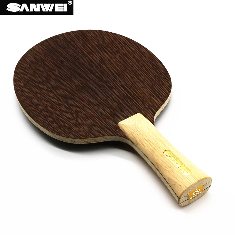 SANWEI DYNAMO Table Tennis Blade 5 ply wood design Japan Cypress handle Light quick attack ping pong racket bat paddle