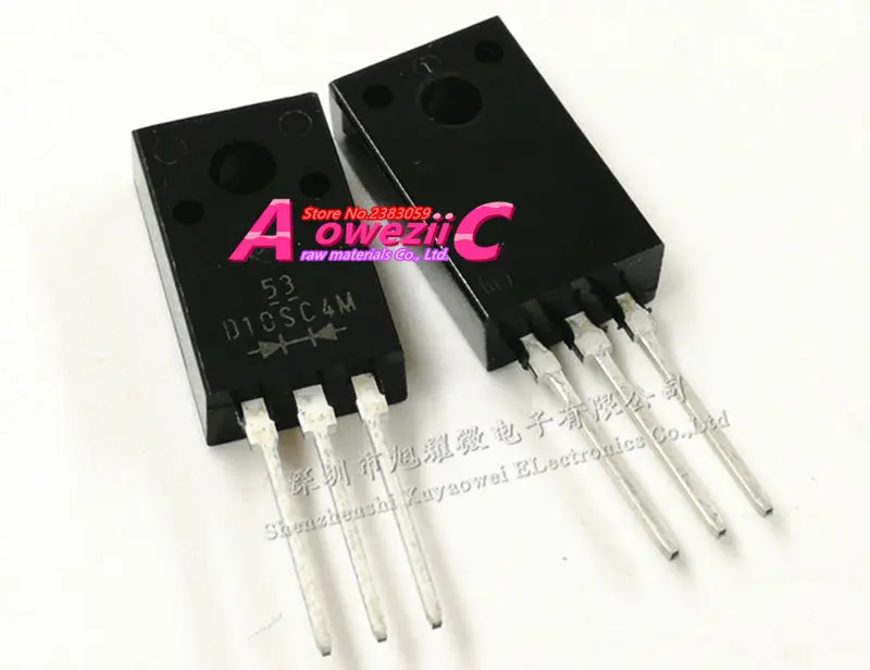 Aoweziic-diodo de barrera Schottky, D10SC4M TO-220F original, importado, 40V, 10A, 100% nuevo