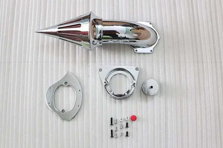 Motorcycle Chrome Spike Air Cleaner Kits Intake Filter For Kawasaki Vulcan 800 Moto