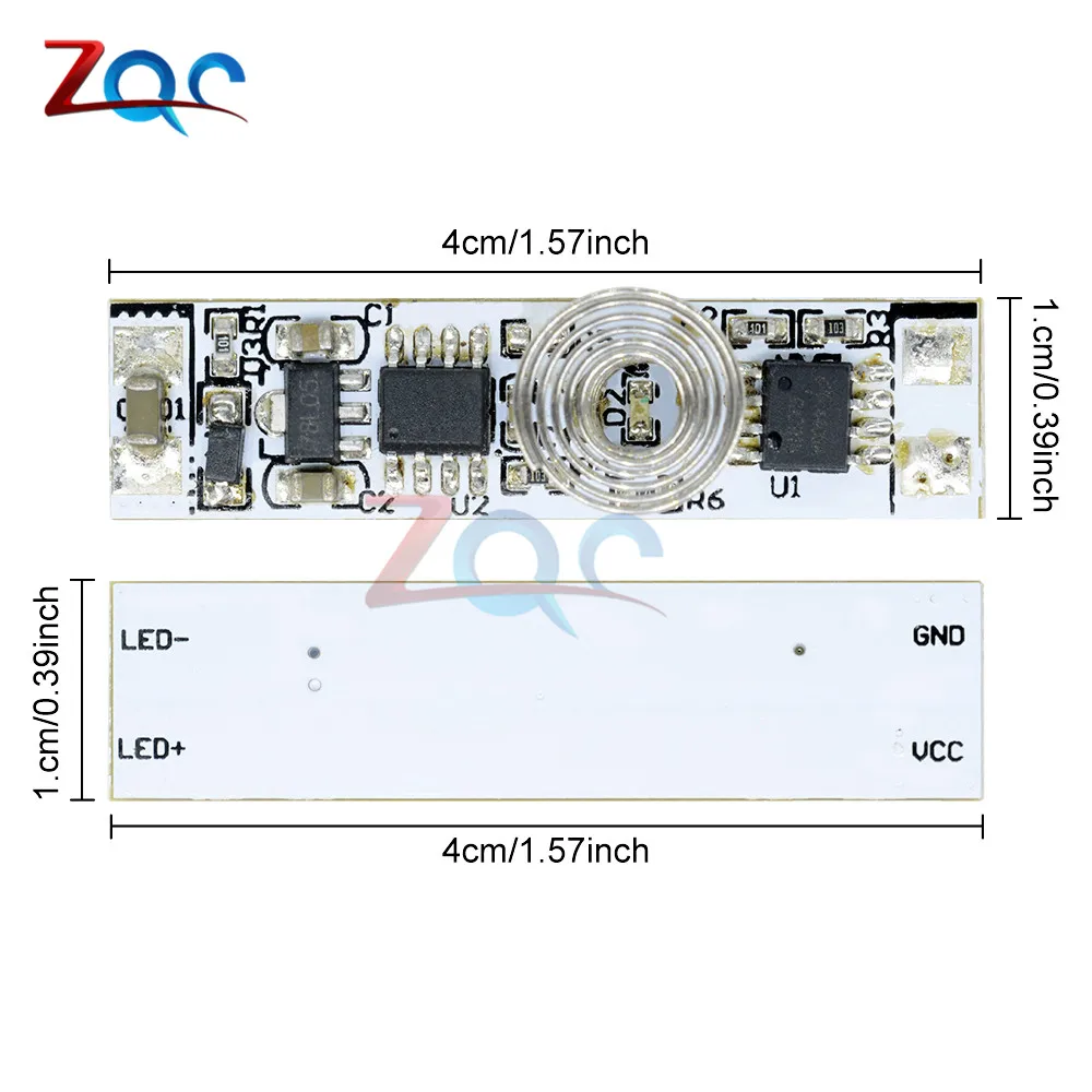9V-24V 30W 3A Touch Switch Capacitive Sensor Module LED Dimming Control Lamps Active Components Three Mode Hard Light Controller