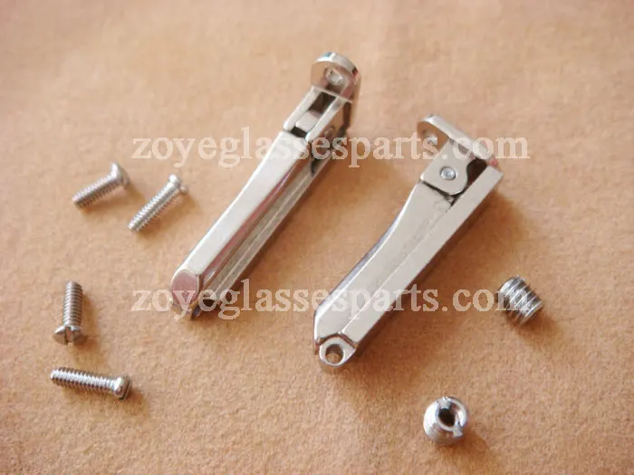 

latest spring hinge for wood eyewear 2.6mm spring stable spring action nickel alloy with screws TSH-64-A 3 Pairs Pack