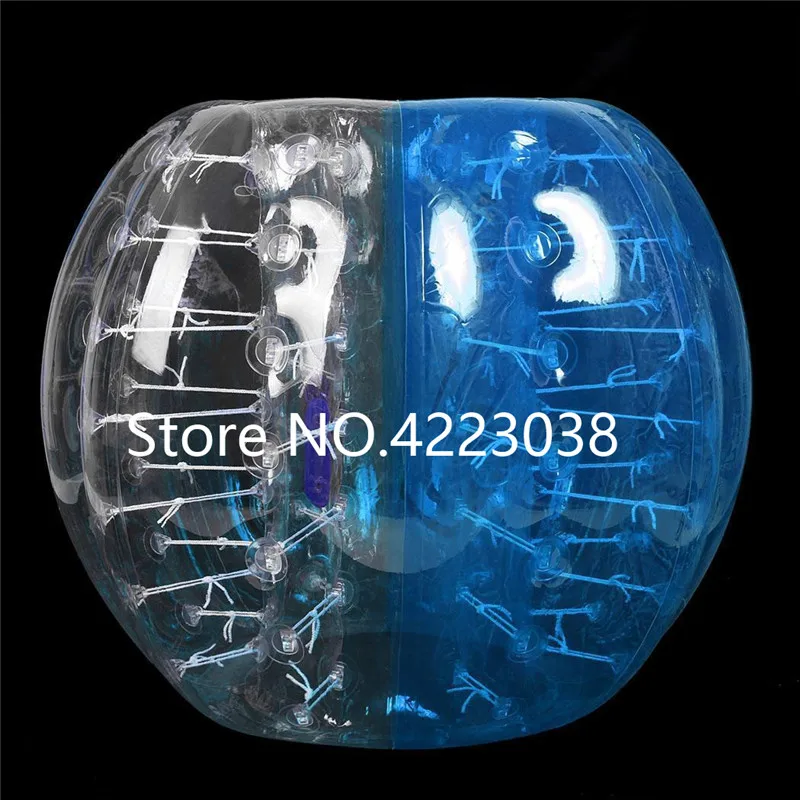 Gratis Verzending Outdoor Activiteit 1.2M PVC Opblaasbare Bumper Bubble Voetbal Zorb Bal Lucht Voetbal