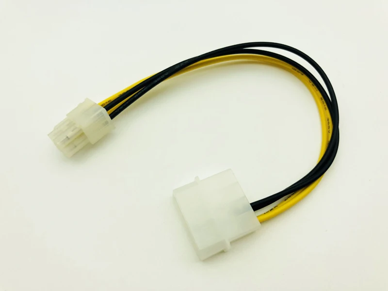 5 Buah USB Kabel SATA 4Pin P3 Kekuatan untuk P4 12 V Konverter Adaptor USB Riser Kartu 4Pin Konektor DVI-D VGA Dual PSU Kabel
