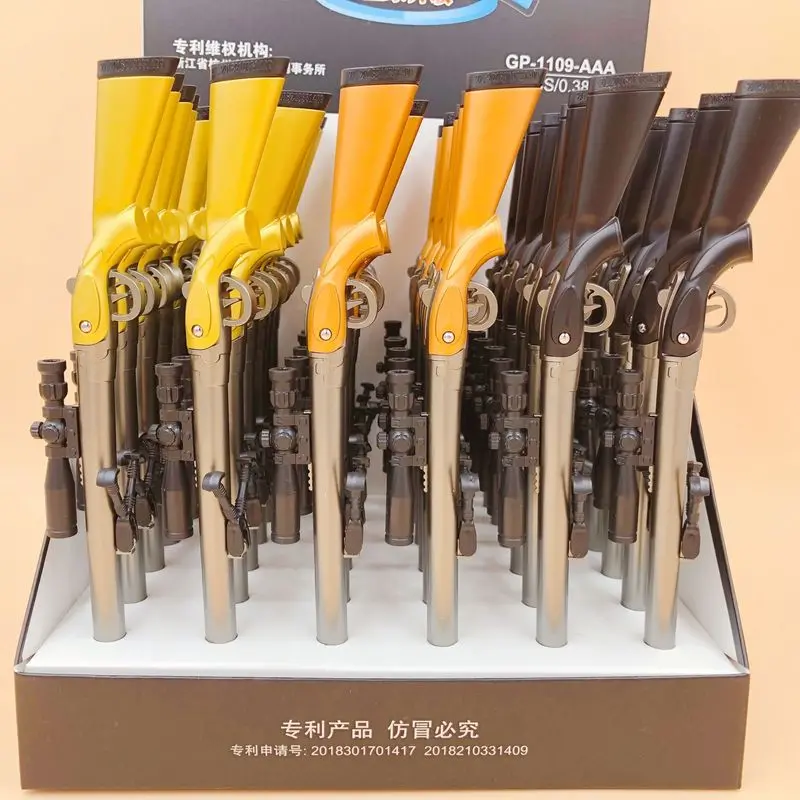 

1 шт. гелевая ручка в стиле мультфильма Новинка креативная снайперская винтовка игрушечная ручка 0,38 мм черные чернила письма Канцтовары для школы и офиса Канцтовары