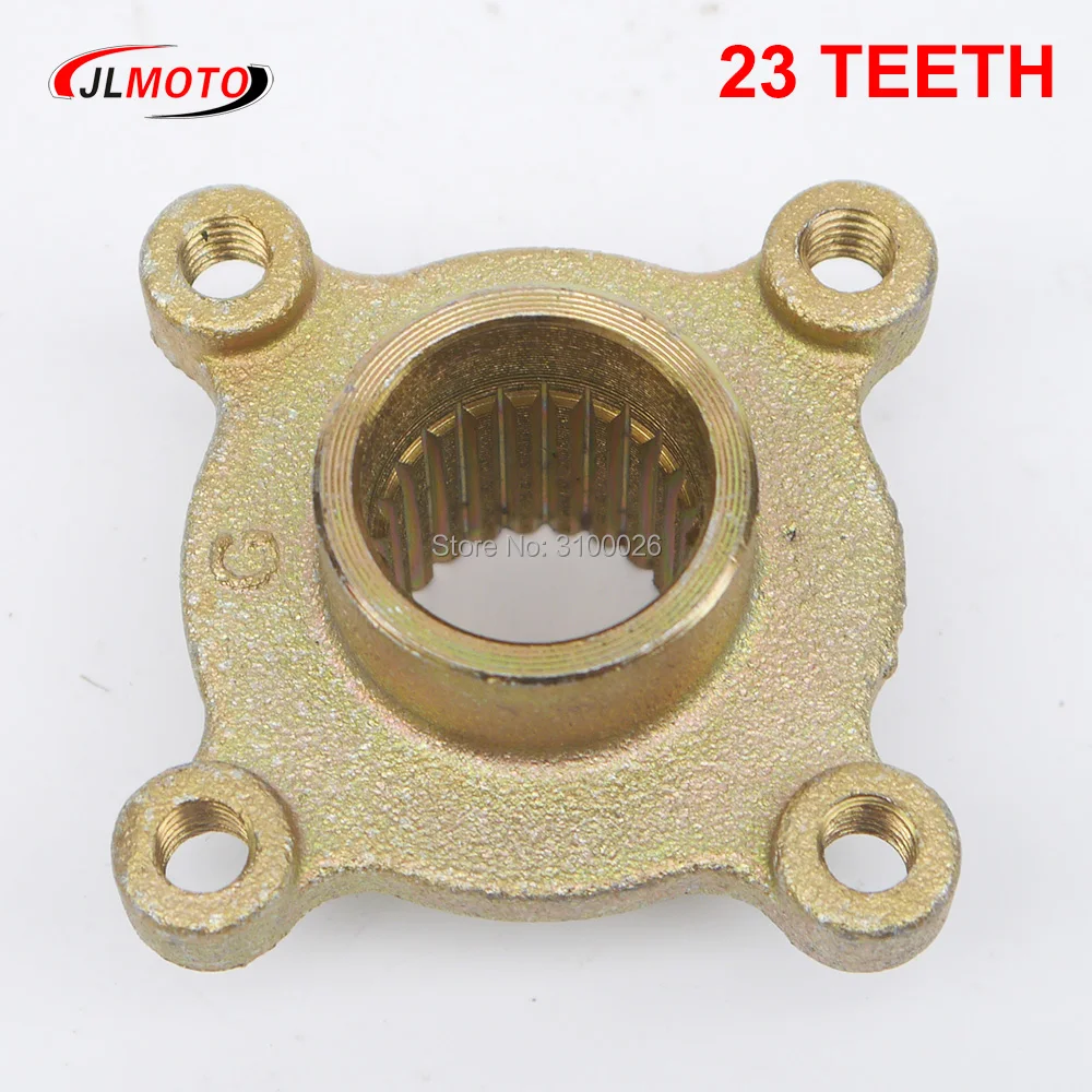 23 Teeth Rear Brake Disc Sprocket Hub Fit for Buggy Jinling Quad Bike 50cc 110cc 150cc 200cc JLA-13 Cargo ATV Parts