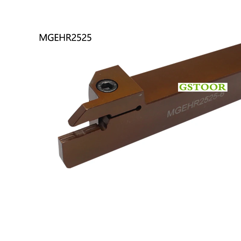 1PC Spring Steels MGEHR2525-2T16 Tool MGEHR2525-3T20 3MM Grooving Toolholder Slotting Lathe Cutting Tool Arbor