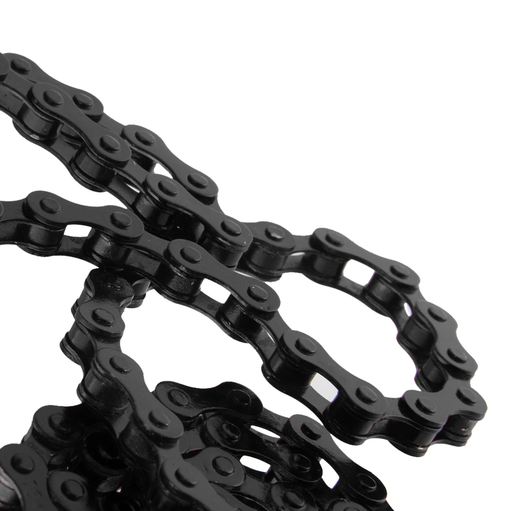 High Strength Steel Single Speed Bicycle Chain Anti-rust Bicycle Parts for  MTB BMX Bike  1/2\