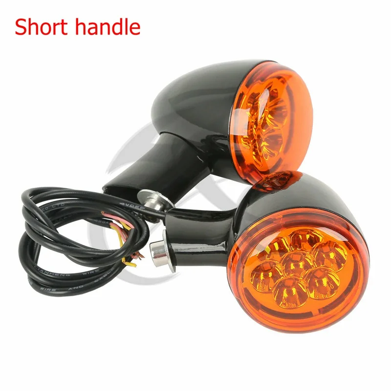 Motorcycle Amber LED Turn Signal Indicator Light For Harley Sportster XL 883 1200 1992-2016 15