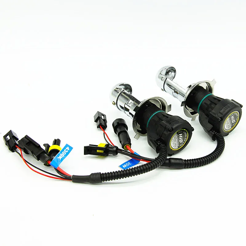 12V XENON H4 Fern- und Abblendlicht versteckt H4-3 Auto 55W 4300K 6000K 8000K 10000K Scheinwerferlampen – Detail 2