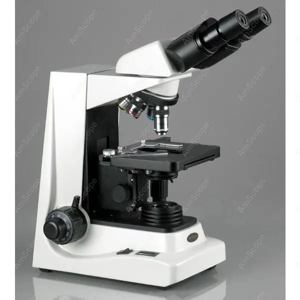 Darkfield  Microscope-AmScope Supplies 40x-1600x Darkfield and Turret Phase Contrast Compound Microscope