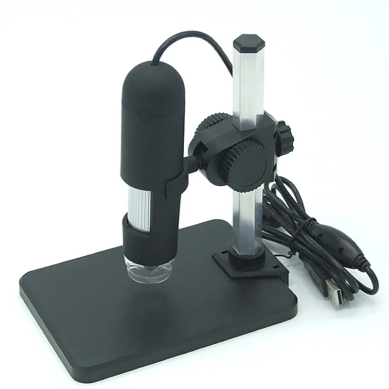 1000X HD 1000 times Digital Magnifying Glass USB Electron Microscope Measurement and Calibration Software with Camera Recording