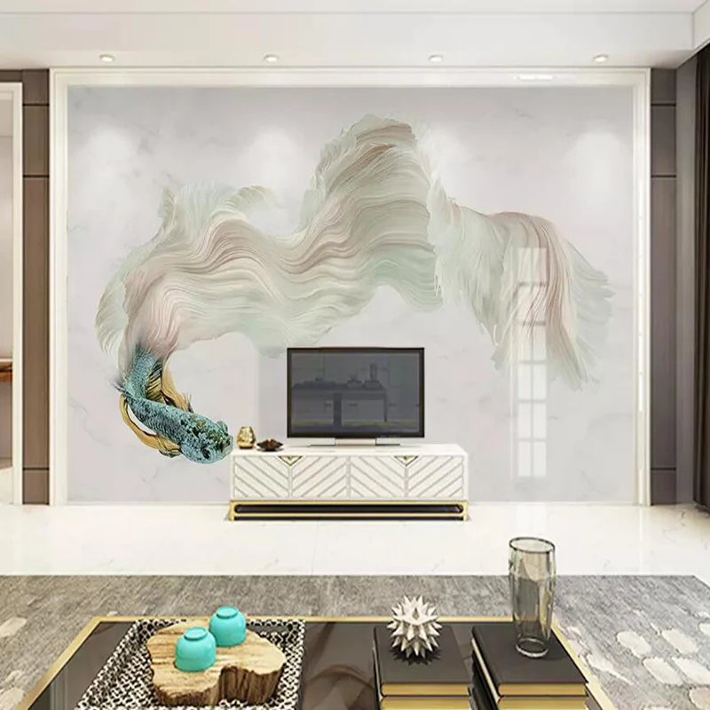 

Decorative wallpaper series Marble style background wall