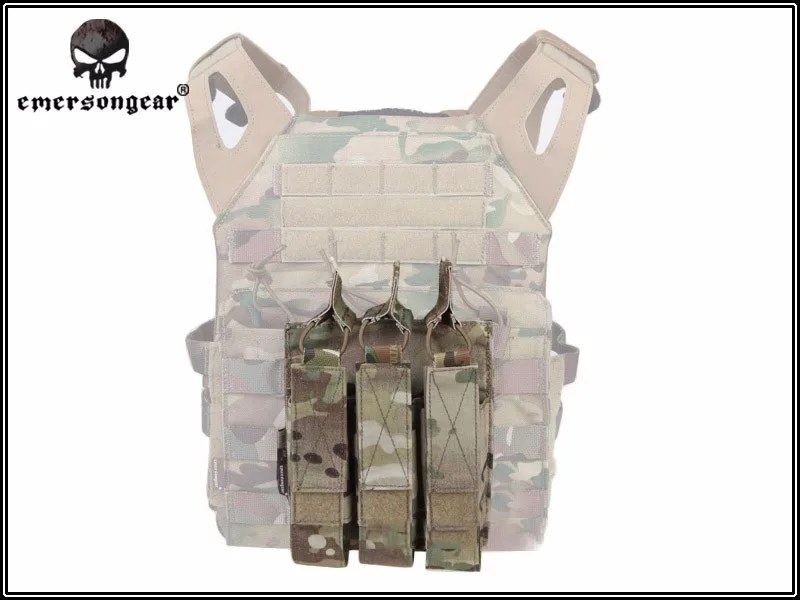 Emersongear-Airsoft Magazine Pouch, Modular, Triple MAG, MP7, EM6357