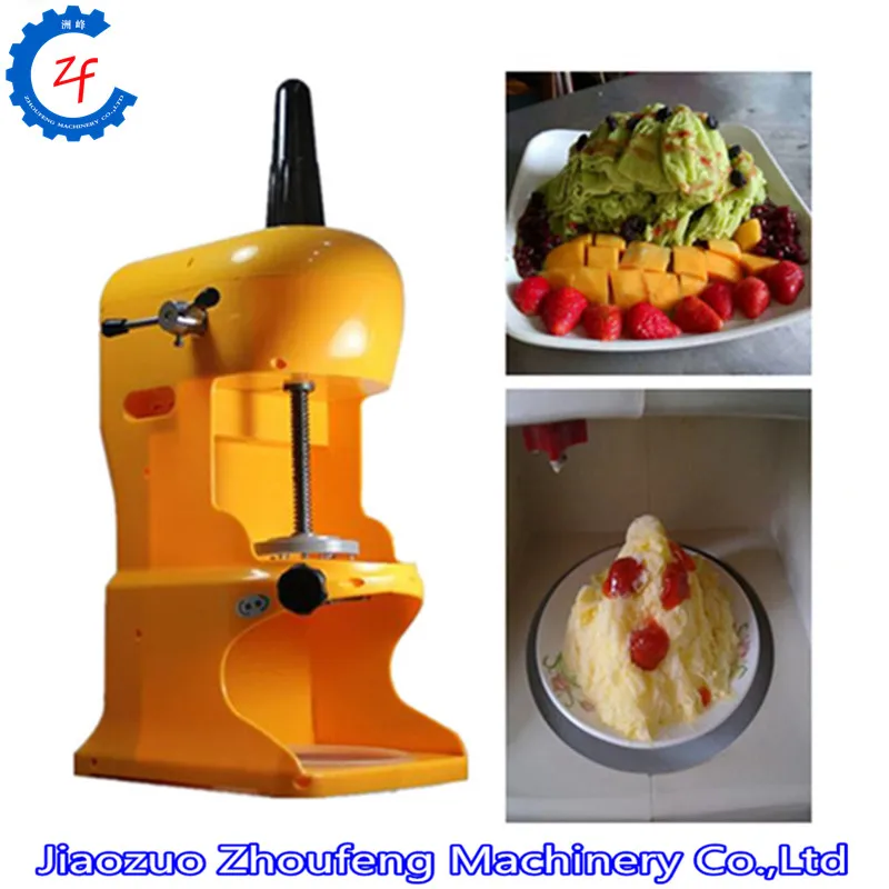 Electric ice cream shaving machine commercial ice shaver 185W ice planer 220V  smoothie maker