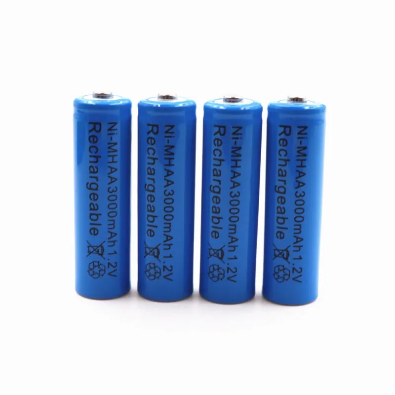 20 Chiếc AA 1.2V 3000MAh Pin AA Ni-MH 1.2V Pin Sạc Pin Sân Vườn Năng Lượng Mặt Trời Đèn LED đèn Pin Dropshipping