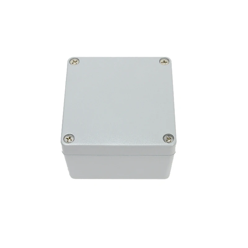 120*120*80mm FA60  IP67 waterproof aluminum enclosure case use as switch box Metal watertight enclosure electric control box