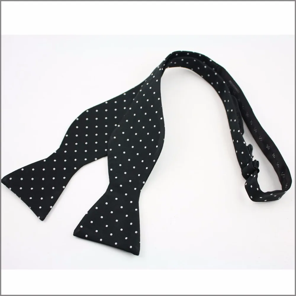 High Quality Woven Jacquard Bowtie Fashion Classical Self Tie Men Women Cravat