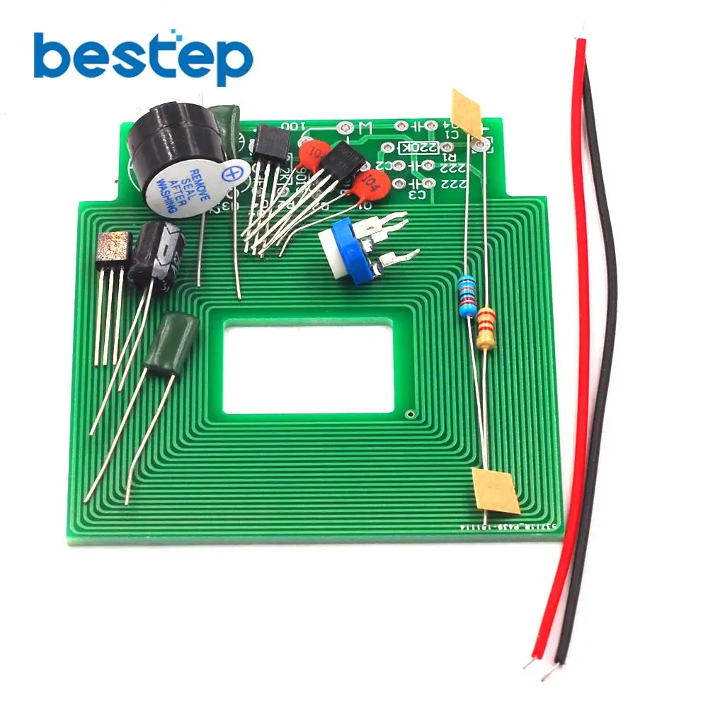 Metal Detector Scanner Unassembled Kit Project 3-5V DIY Kit Suite Trousse Boards Module Integrated Circuits