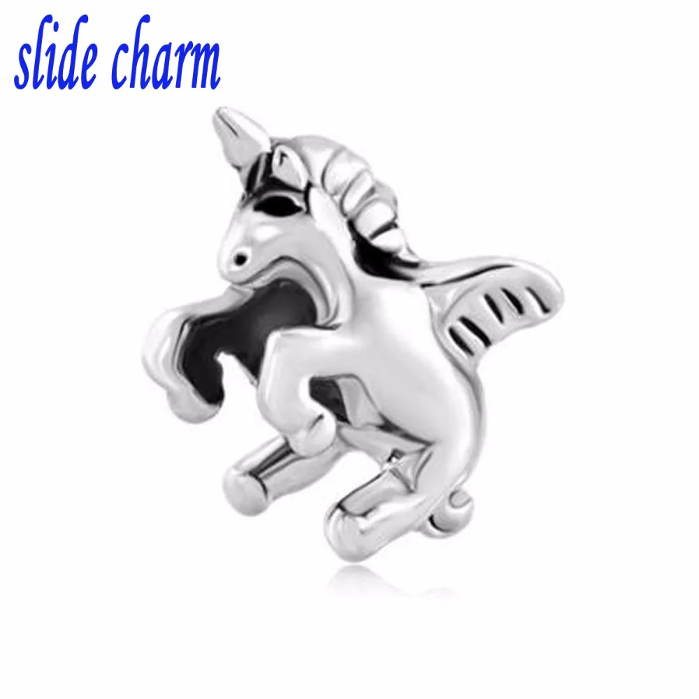 2025 slide charm constellation Pegasus charm beads fit Pandora bracelet mother lover Christmas gift